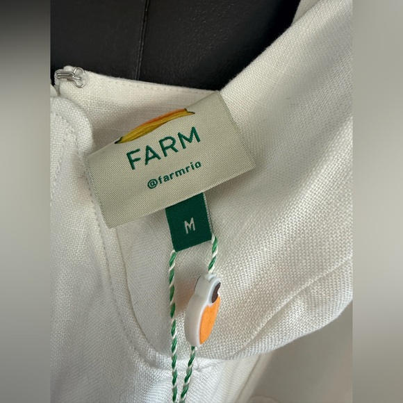 FARM Rio White Jumpsuit with Belt - Picture 10 of 12